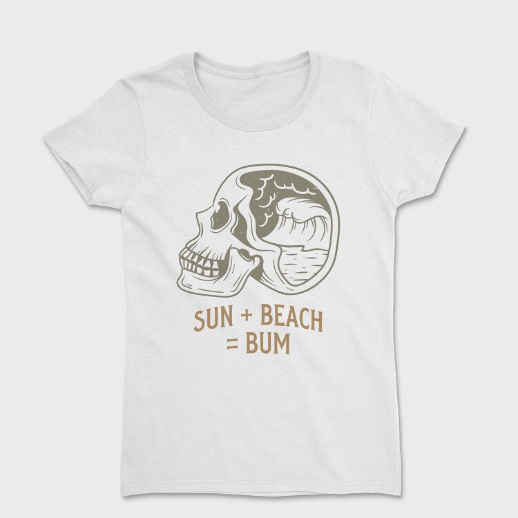 Sun Beach Bum, Tricou Femei