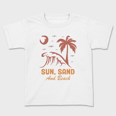 Sun Sand and Beach, Tricou Copii