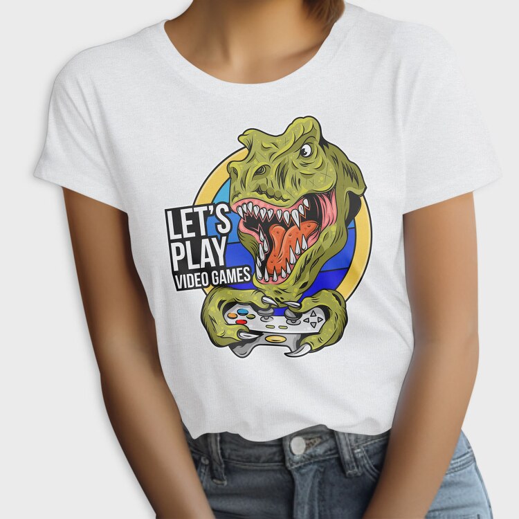 Lets Play Dinosaur, Tricou Femei