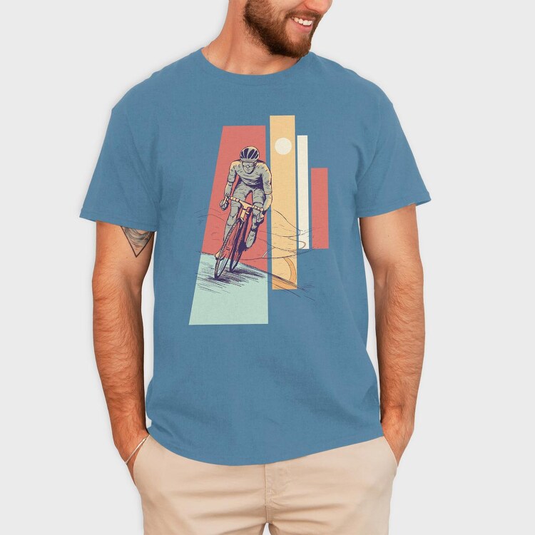 Cyclist, Tricou Barbati (Unisex)