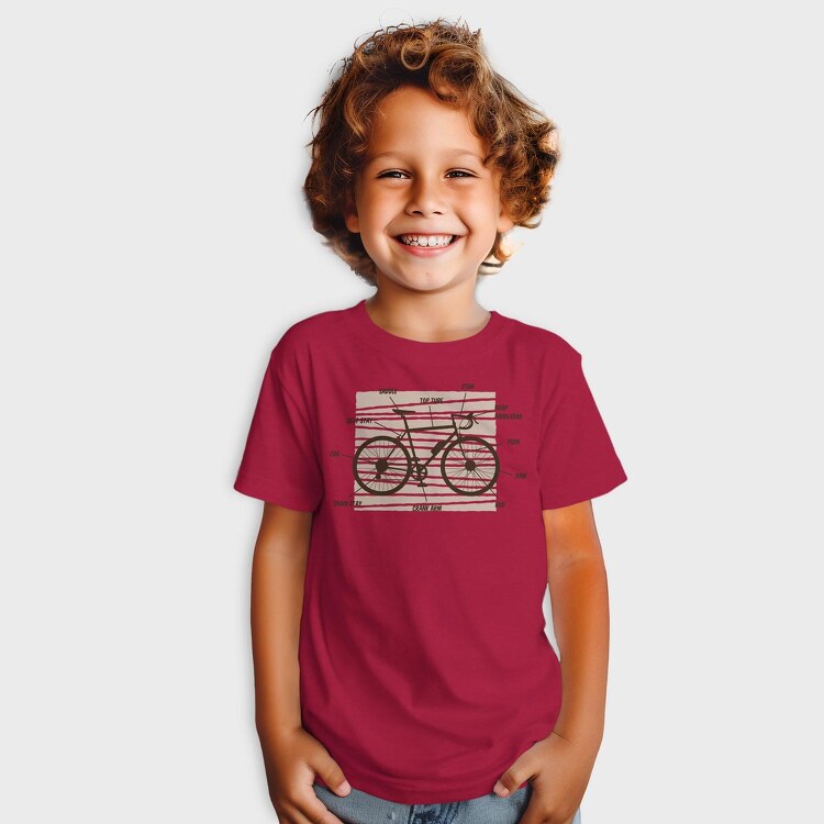 Bike Anatomy, Tricou Copii