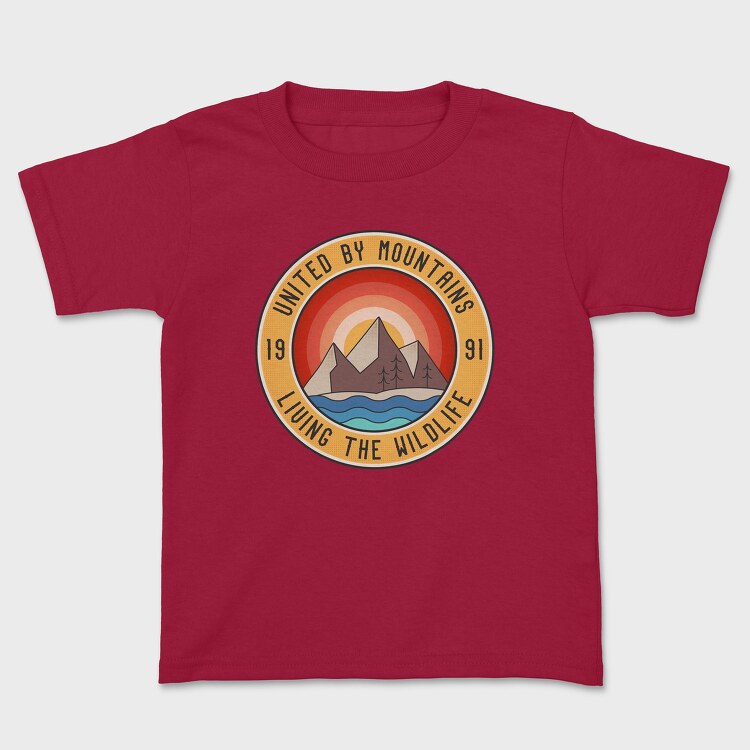 United by Mountains, Tricou Copii