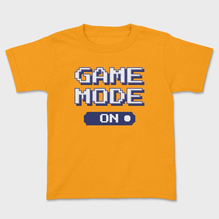 Tricou Copii, Game Mode On