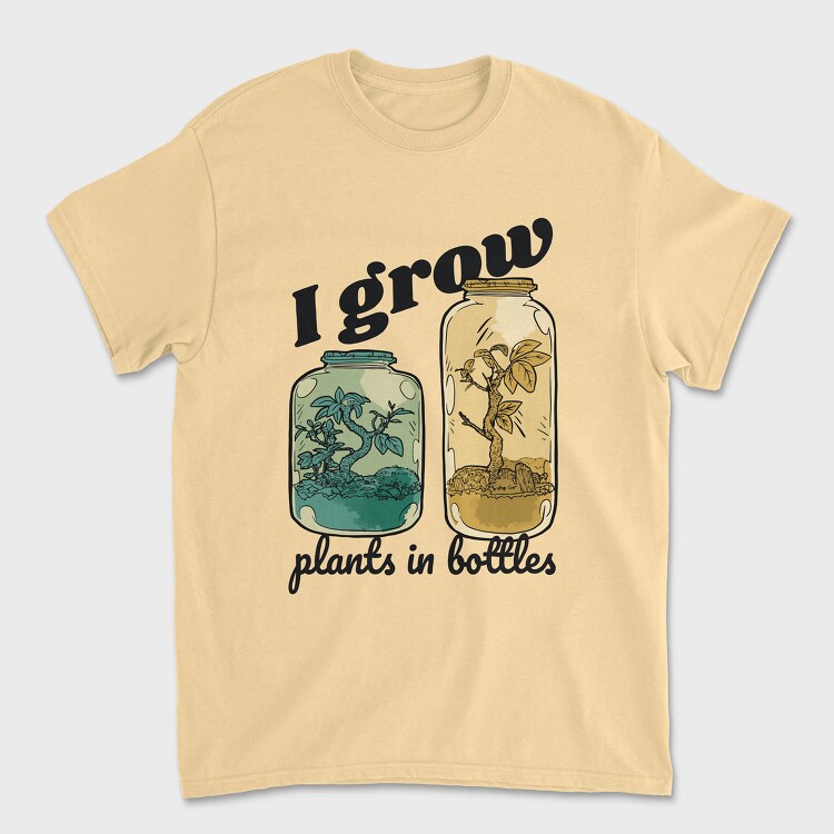 Bottle Gardning, Tricou Barbati (Unisex)