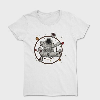 Abstract Astronaut, Tricou Femei