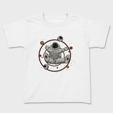 Abstract Astronaut, Tricou Copii