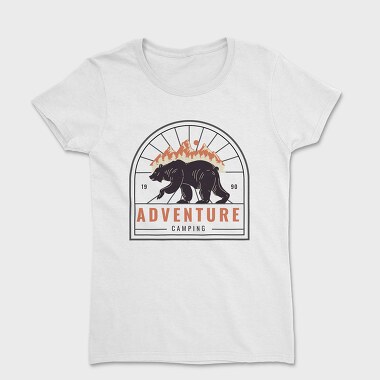 Adventure Camping Bear, Tricou Femei