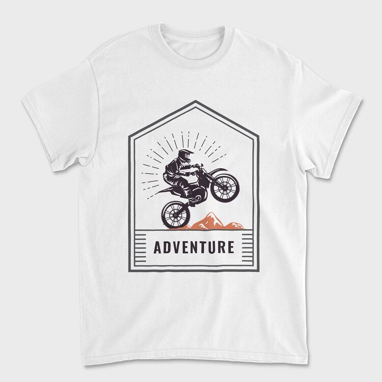 Adventure Enduro, Tricou Barbati (Unisex)