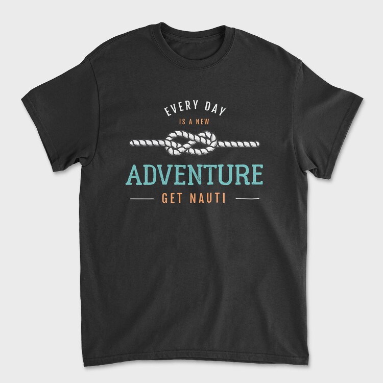 adventure get nautic, Tricou Barbati (Unisex)