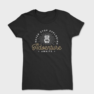 Adventure text, Tricou Femei