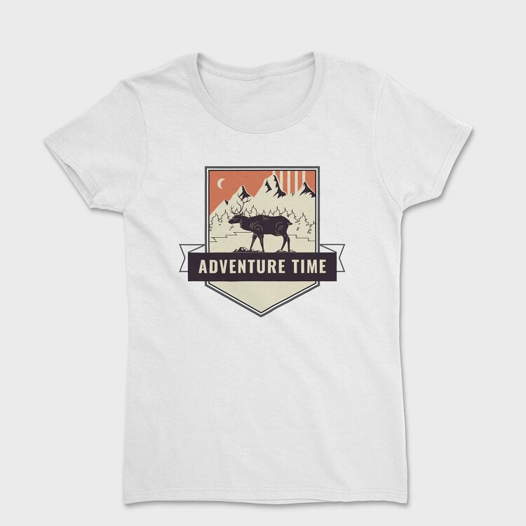 Adventure Time Deer, Tricou Femei