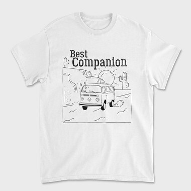 Best Companion, Tricou Barbati (Unisex)