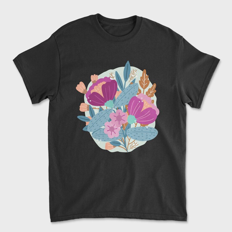 Bouquet of Flowers 4, Tricou Barbati (Unisex)