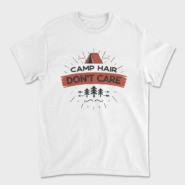 Camp Hair, Tricou Barbati (Unisex)