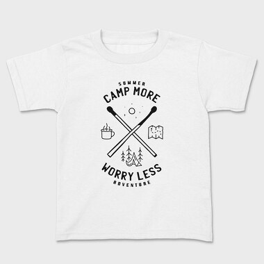 Camp More Worry Less, Tricou Copii