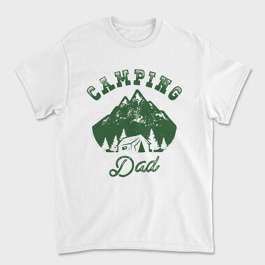 Camping Dad, Tricou Barbati (Unisex)