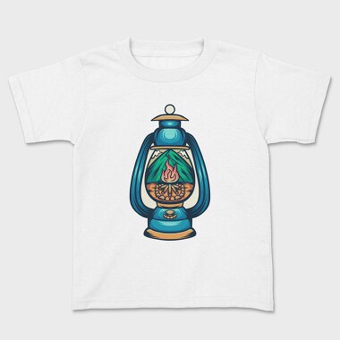 Camping Illustration 3, Tricou Copii