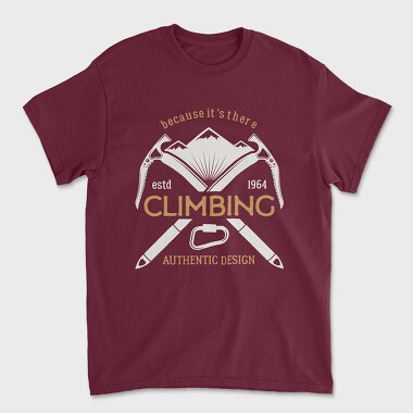 Tricou Barbati (Unisex), climbing mountain