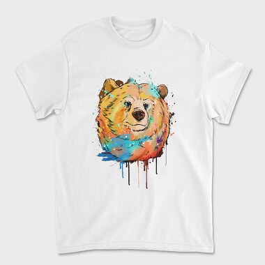 Colorful Bear, Tricou Barbati (Unisex)