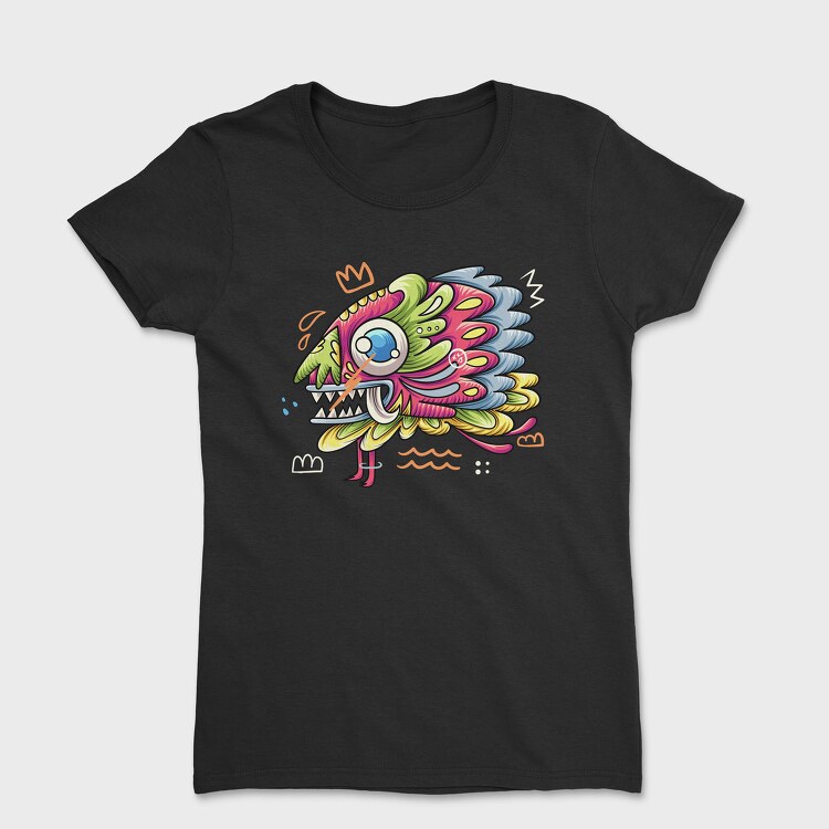 Colorful Creature 21, Tricou Femei