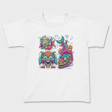 Colorful Creature 35, Tricou Copii