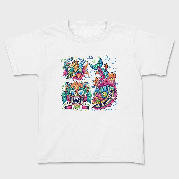 Colorful Creature 35, Tricou Copii