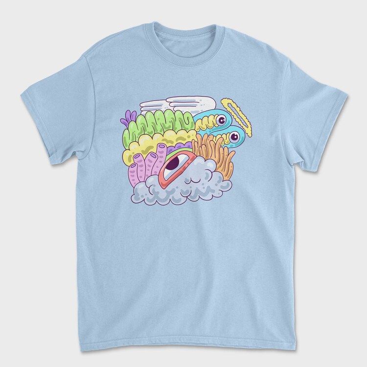 Colorful Creature 36, Tricou Barbati (Unisex)