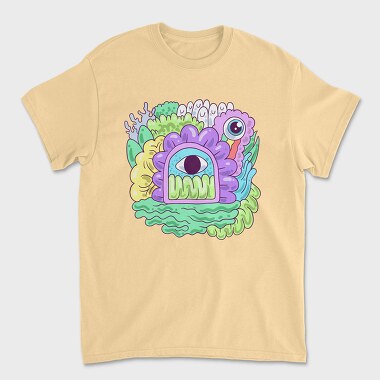 Colorful Creature 38, Tricou Barbati (Unisex)