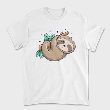 Tricou Barbati (Unisex), Cute Sloth 1