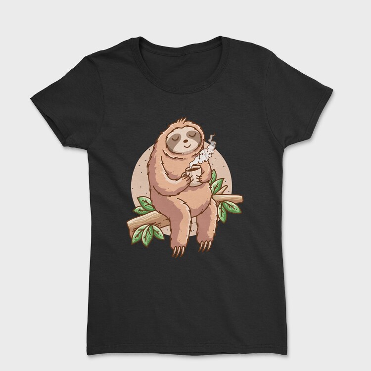 Tricou Femei, Cute Sloth