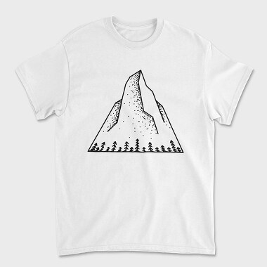 Geometric Landscape 1, Tricou Barbati (Unisex)