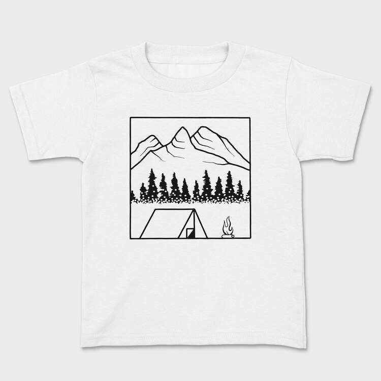 Geometric Landscape 10, Tricou Copii