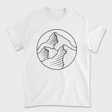 Geometric Landscape 11, Tricou Barbati (Unisex)