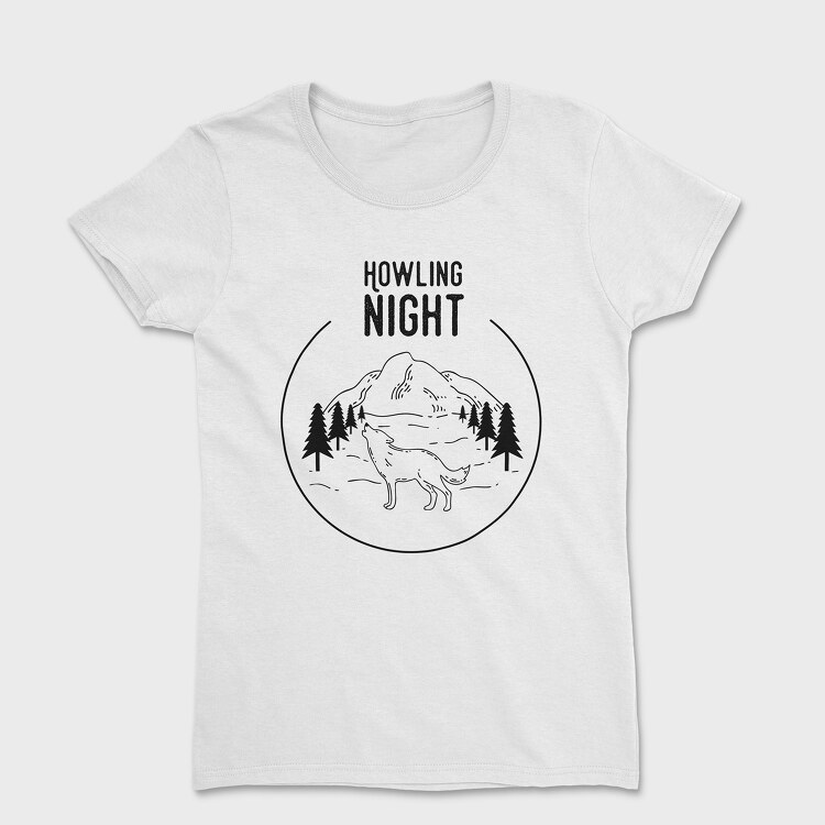 Tricou Femei, Howling Night