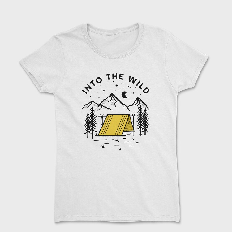 Into the Wild Yellow Tent, Tricou Femei