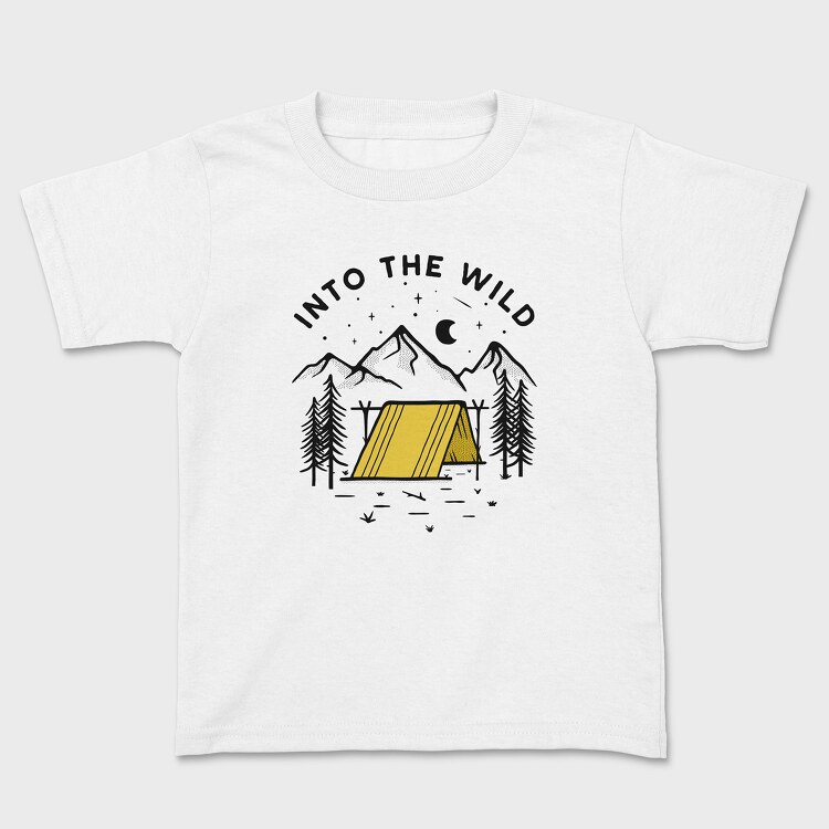 Into the Wild Yellow Tent, Tricou Copii