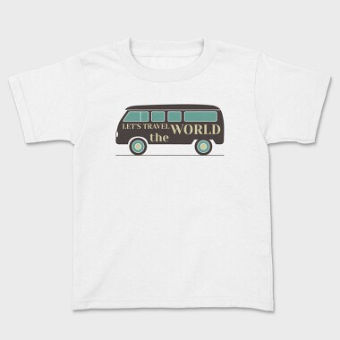 Lets Travel the World Car, Tricou Copii