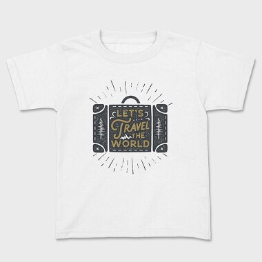 Lets Travel the World, Tricou Copii