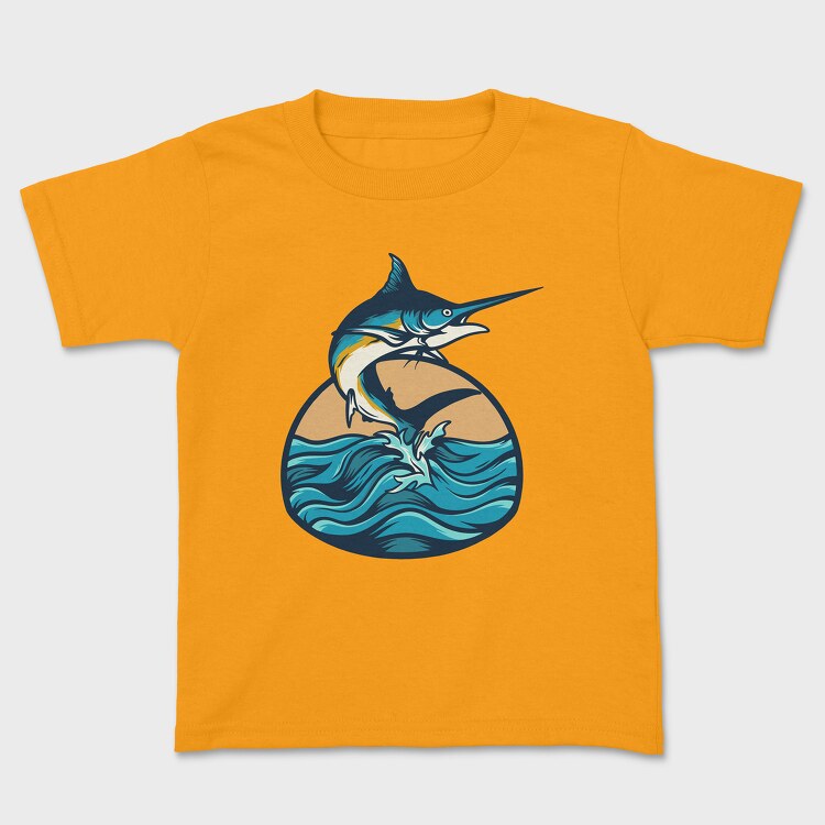 Marlin Fish 3, Tricou Copii