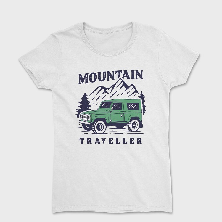 Tricou Femei, Mountain Traveller