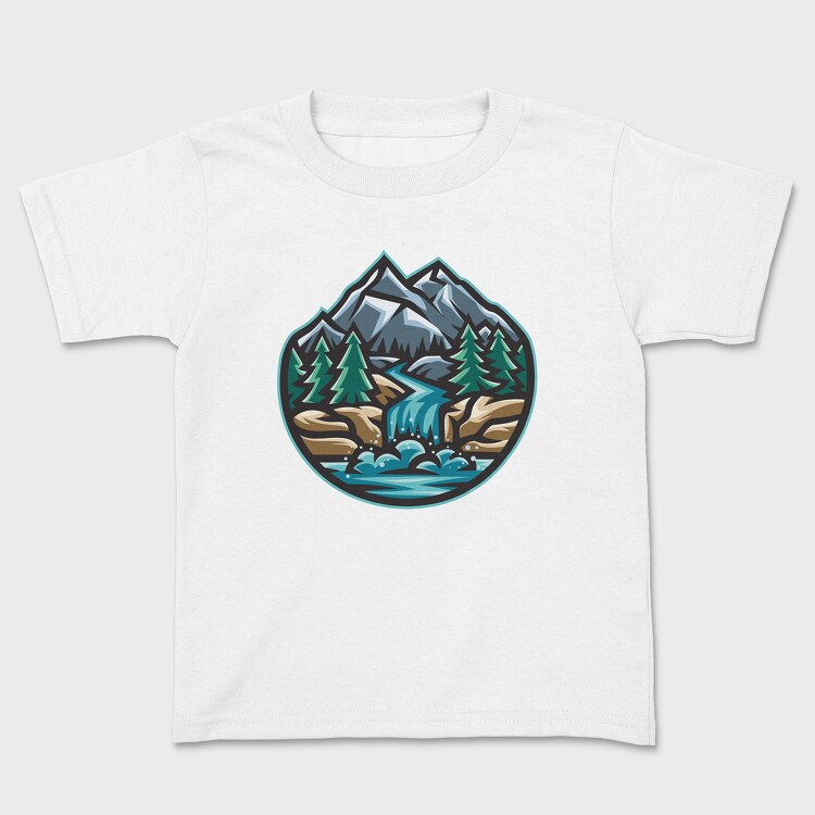 Tricou Copii, Nature Landscape