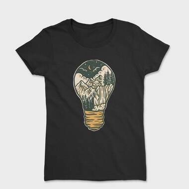 Night Lamp, Tricou Femei