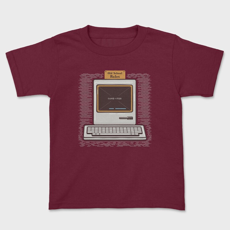 Old Pc, Tricou Copii