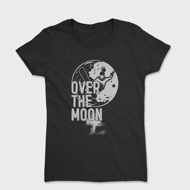 Tricou Femei, Over the Moon Snowboard