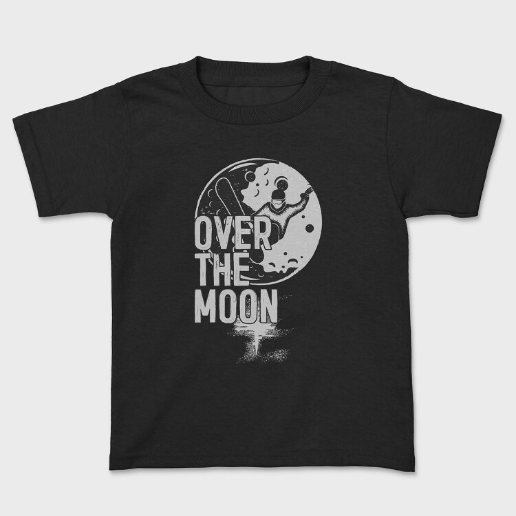 Over the Moon Snowboard, Tricou Copii