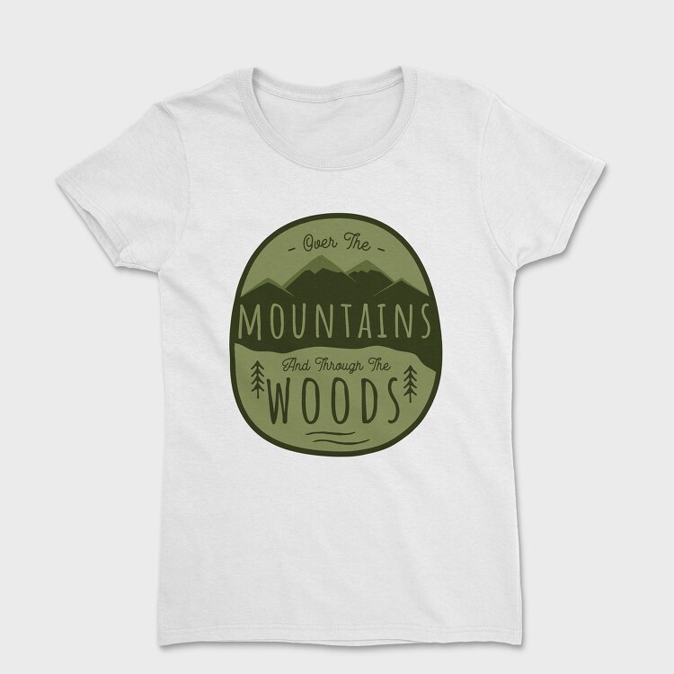 Tricou Femei, Over the Mountains