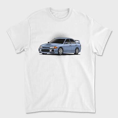 Race Blue Car, Tricou Barbati (Unisex)