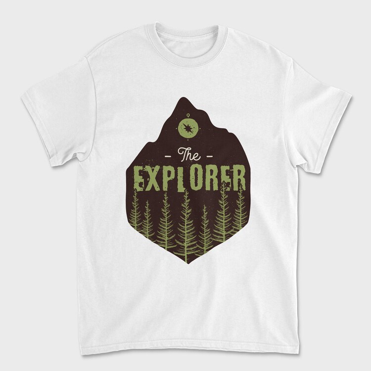 The Explorer, Tricou Barbati (Unisex)