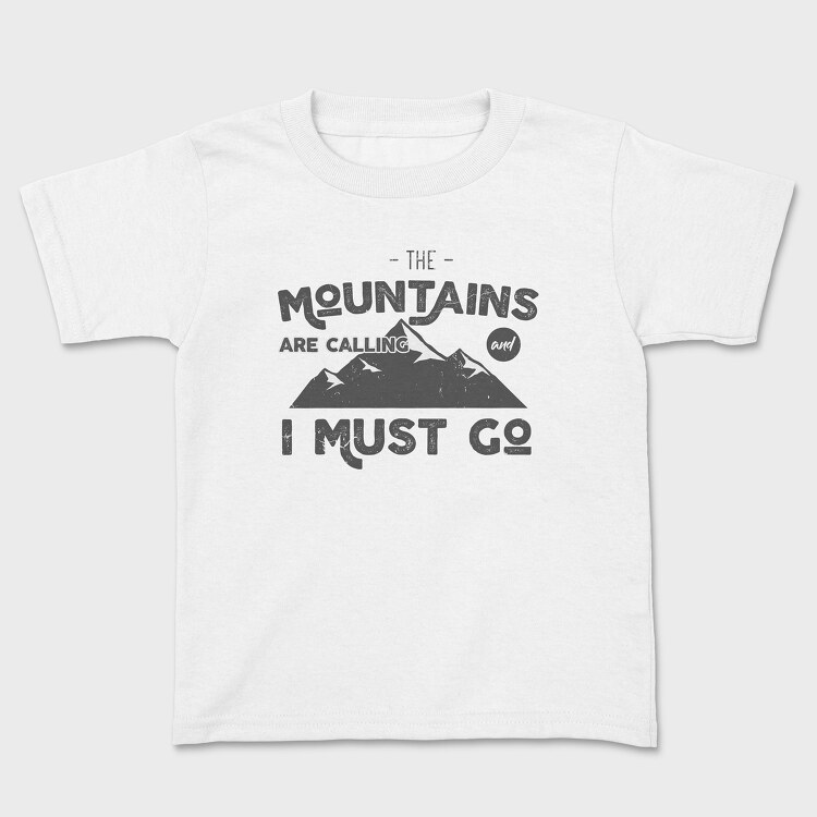 The Mountains Are Calling 2, Tricou Copii