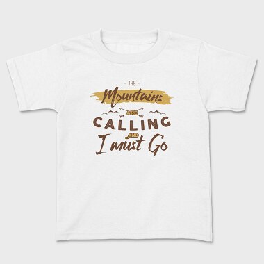 The Mountains Are Calling 4, Tricou Copii